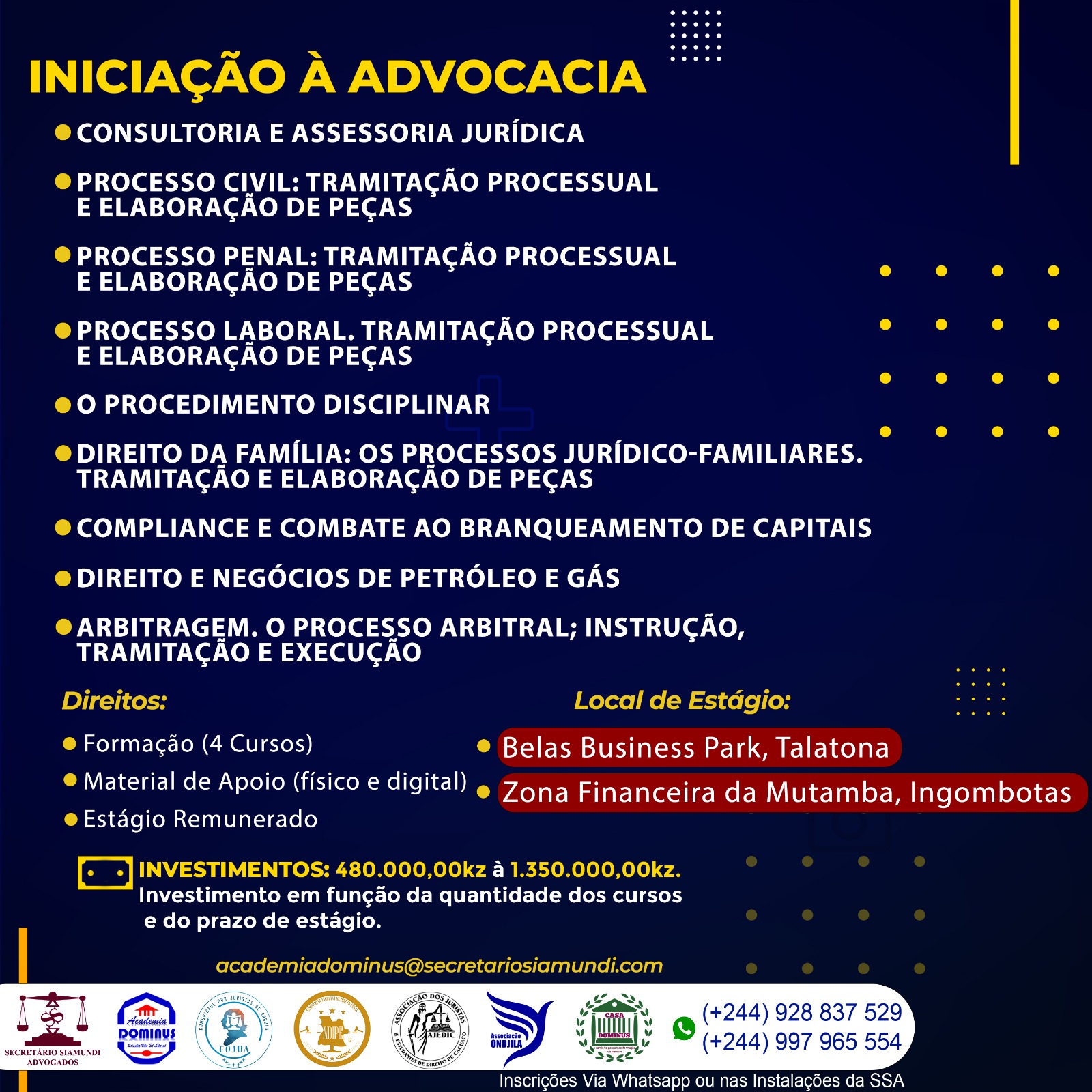 INIACIAÇÃO À ADVOCACIA